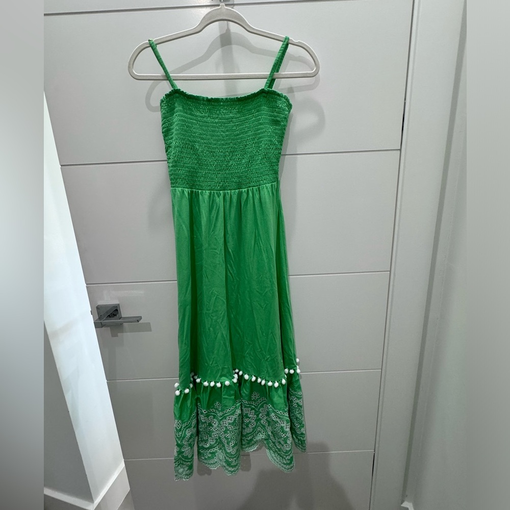 Lily Pulitzer green maxi dress